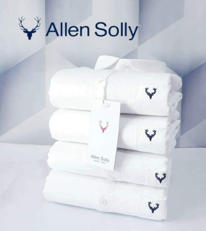 Allen Solly White cotton shirt (pack of 1)